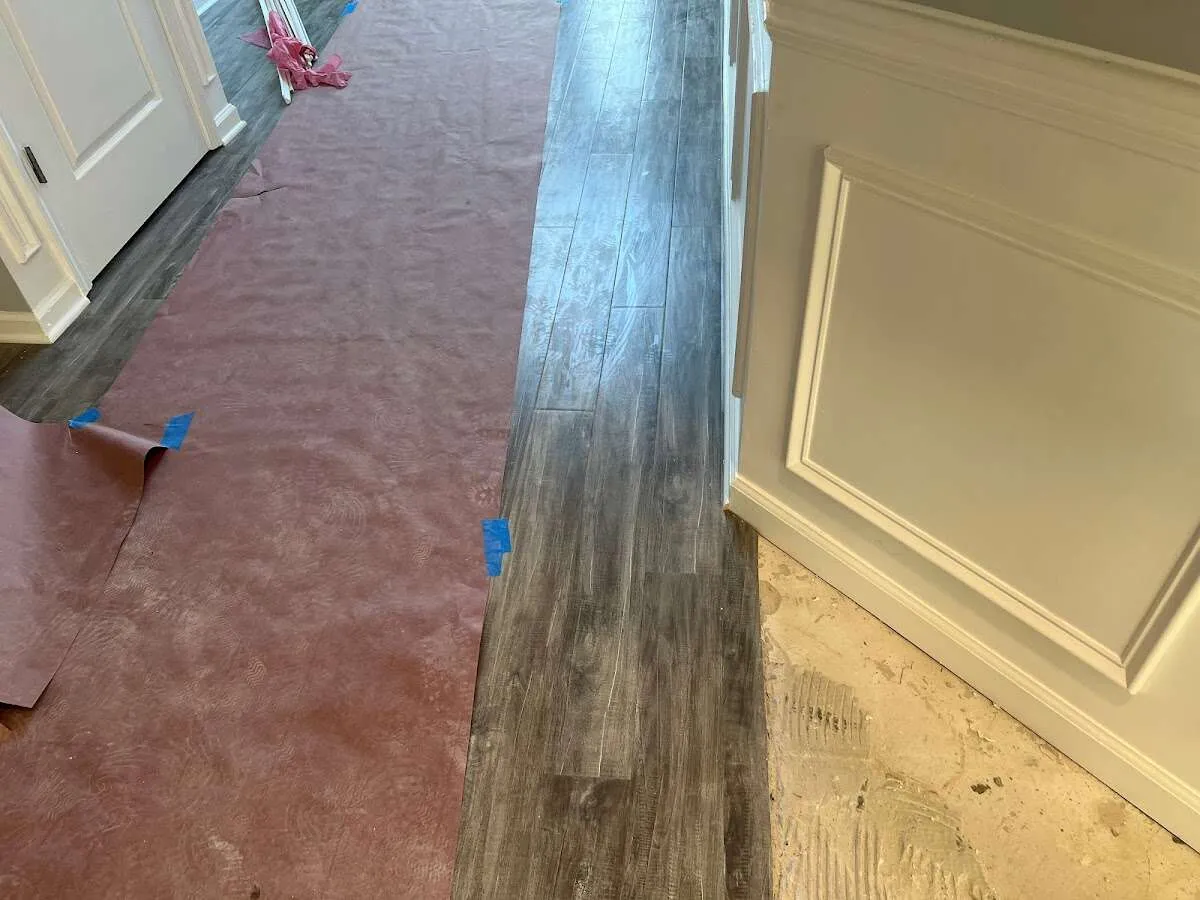 Completed marble shower restoration in Norridge